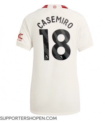 Manchester United Casemiro #18 Tredje Matchtröja Dam 2023-24 Kortärmad